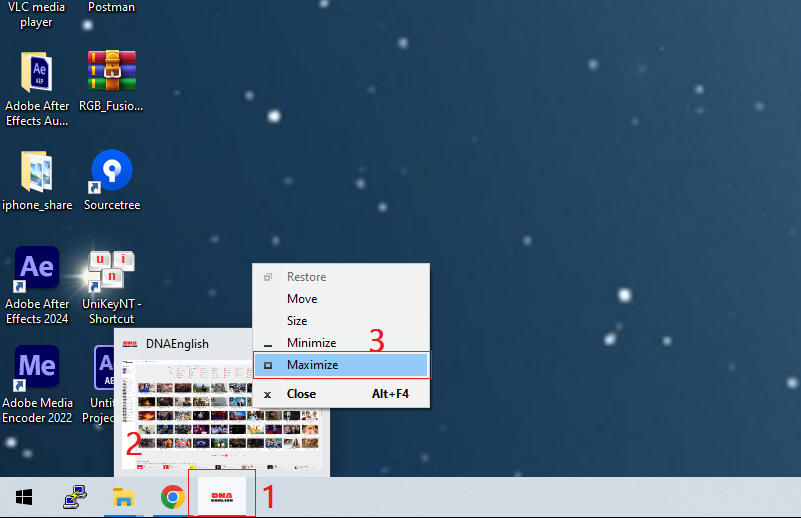 Lỗi thường gặp khi sử dụng app DNAEnglish